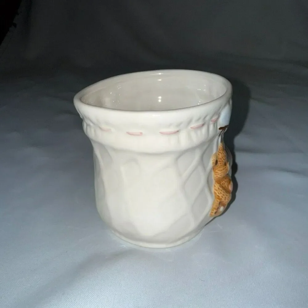 Ceramic Resin Bear Jewelry/Trinket Holder